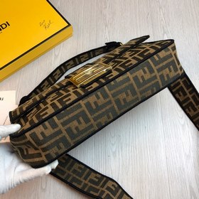 FENDI Большая сумка 33 см Новая сумка Baguette из импортного дени