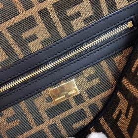 FENDI Большая сумка 33 см Новая сумка Baguette из импортного дени