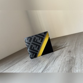 FENDI Классический кожаный кошелек с замком Оригинальная кожа, м