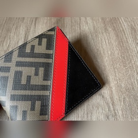 FENDI Классический кошелек с маленьким монстром Оригинальная кожа
