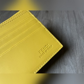 FENDI Классический кошелек с маленьким монстром Оригинальная кожа
