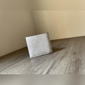 FENDI Классический кожаный кошелек с замком Оригинальная кожа, м