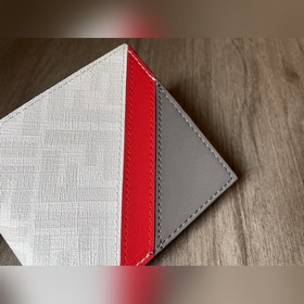 FENDI Классический кожаный кошелек с замком Оригинальная кожа, м