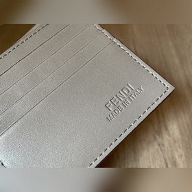 FENDI Классический кожаный кошелек с замком Оригинальная кожа, м