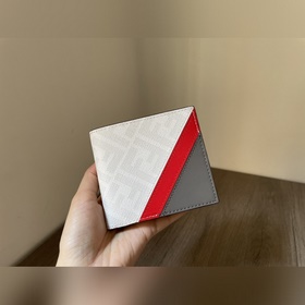 FENDI Классический кожаный кошелек с замком Оригинальная кожа, м