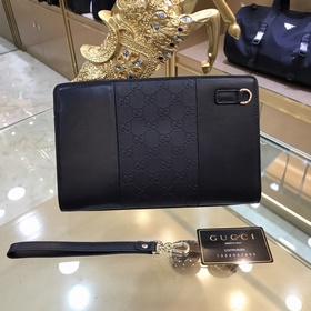 GUCCI Гуччи Новейшая модель мужской сумки-клатча из импортной кож