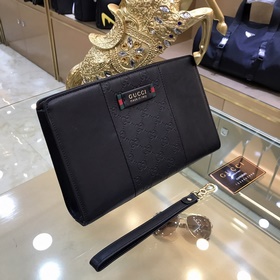 GUCCI Гуччи Новейшая модель мужской сумки-клатча из импортной кож