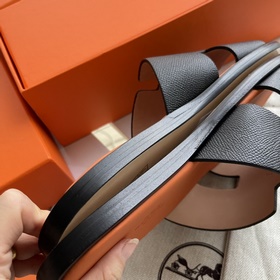 Мужские тапочки HERMES, классическая модель, которой не могут уст