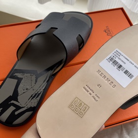 Мужские тапочки HERMES, классическая модель, которой не могут уст