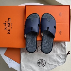 Мужские тапочки HERMES, классическая модель, которой не могут уст