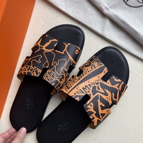 HERMES Мужские тапочки, классическая модель, которой не могут уст