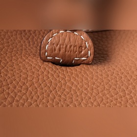 Сумка Hermès через плечо - Золотисто-коричневый. - Ремешок в тон
