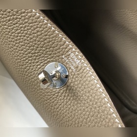 Сумка Hermès через плечо  «Слоновая кость/серебро» Не стоит недо