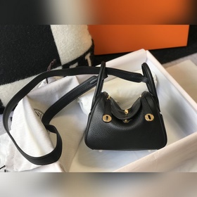 Сумка Hermès через плечо  «Черный золотой» Не стоит недооцениват