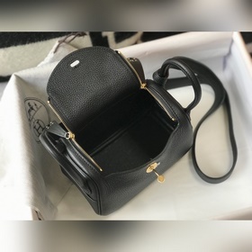 Сумка Hermès через плечо  «Черный золотой» Не стоит недооцениват