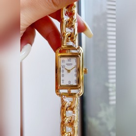 Женские часы Hermes серии NANTUCKET с кварцевым механизмом, зерка