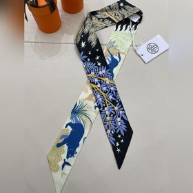 Hermès Twilly маленький шелковый платок, материал： 16M шелк с кос