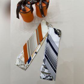 Hermès Twilly маленький шелковый платок, 100% шелк Этот небольшой