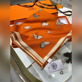 Шарф из кашемира Hermes Высочайшее качество изготовления, отлична