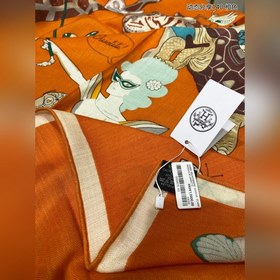 Шарф из кашемира Hermes Высочайшее качество изготовления, отлична