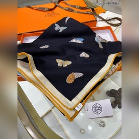 Шарф из кашемира Hermes Высочайшее качество изготовления, отлична