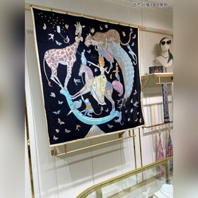 Шарф из кашемира Hermes Высочайшее качество изготовления, отлична