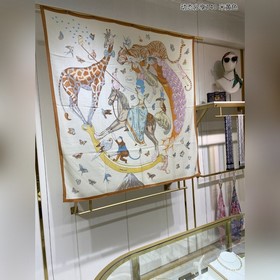 Шарф из кашемира Hermes Высокое качество изготовления, отличная ц