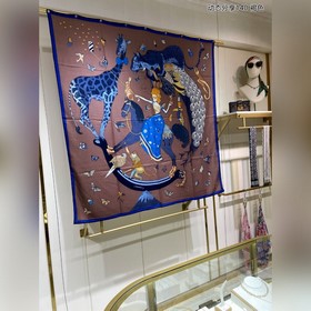 Шарф из кашемира Hermes Высочайшее качество изготовления, отлична