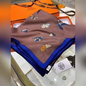 Шарф из кашемира Hermes Высочайшее качество изготовления, отлична