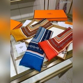 Hermès Кашемировый шарф новой модели, высококачественный, 100% ка