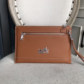 Мужская сумка Hermes (итальянская кожа теленка с текстурой личи) 