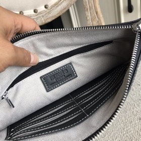 Мужская сумка Hermès (итальянская кожа теленка с текстурой личи) 