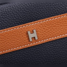 Сумка Hermes. Оригинальный импортный кожаный чехол с фирменным ло