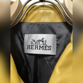 Hermes, официальный сайт, новейшая модель кожаной куртки, классич