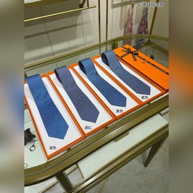 Hermès Новая коллекция галстуков для мужчин Цветные галстуки с це
