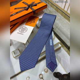 Hermès Новая коллекция галстуков для мужчин Цветные галстуки с це