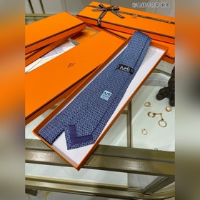 Hermès Новая коллекция галстуков для мужчин Цветные галстуки с це