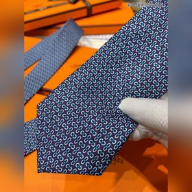 Hermès Новая коллекция галстуков для мужчин Цветные галстуки с це