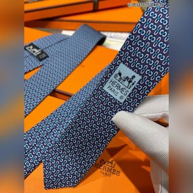 Hermès Новая коллекция галстуков для мужчин Цветные галстуки с це