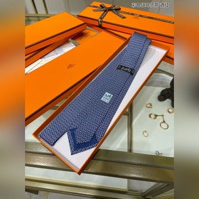 Hermès Новая коллекция галстуков для мужчин Цветные галстуки с це