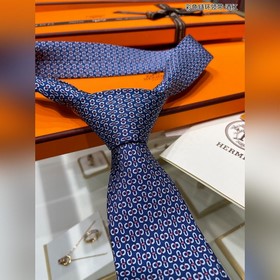 Hermès Новая коллекция галстуков для мужчин Цветные галстуки с це