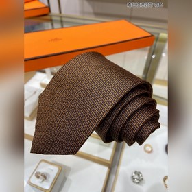 Hermès Новая коллекция галстуков для мужчин Однотонные галстуки