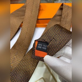 Hermès Новая коллекция галстуков для мужчин Однотонные галстуки 