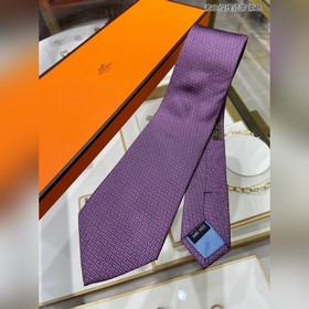 Hermès Новая коллекция галстуков для мужчин Однотонные галстуки с