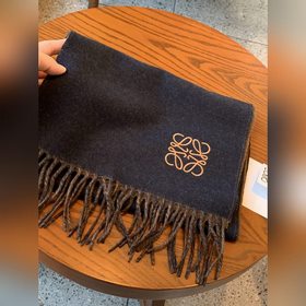 Loewe Высококачественный шарф для мужчин и женщин Двусторонний ди