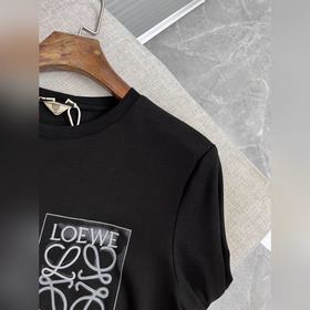 Loewe Весна-лето Новая коллекция мужских длинных рубашек с круглы