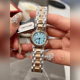 Часы Longines Heart Moon серии 26,5 мм с тремя функциями Элегантн