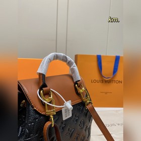 Lv Новая сумка с шнурком через плечо Классический рельефный дизай