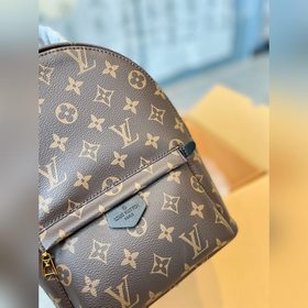 Рюкзак LV среднего размера с двойными плечевыми ремнями С ним выг