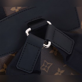 Рюкзак LV Josh Сумка с лаконичными линиямиз ткани Monogram Macass